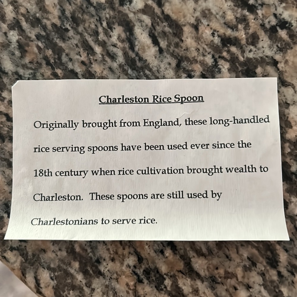 S G Vintage England Silverplate Rice Serving Spoon - Picture 4 of 5